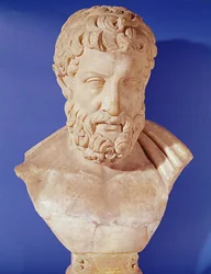 Byst av Metrodorus av Chios